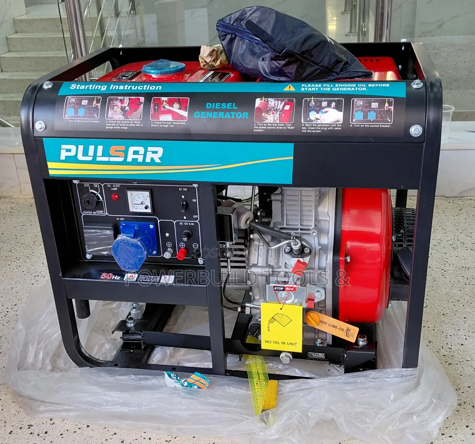 12kva Pulsar Germany Single Phase Diesel Generator