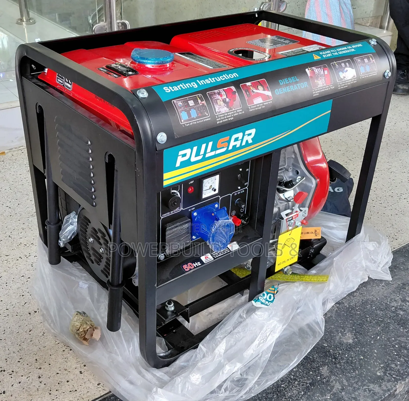 12kva Pulsar Germany Single Phase Diesel Generator