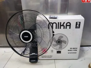 Mika Wall Fan With Remote 18 Inch