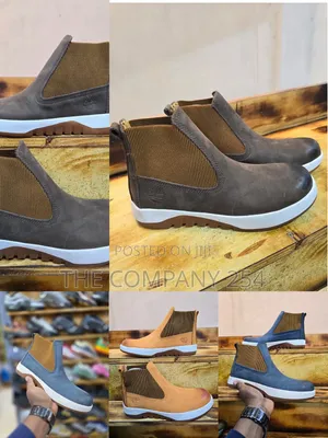 Quality Leather Casual Timberland Lace Less Boot Casual Shoes