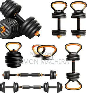 6 In 1  30kg Kettlebell/Barbell