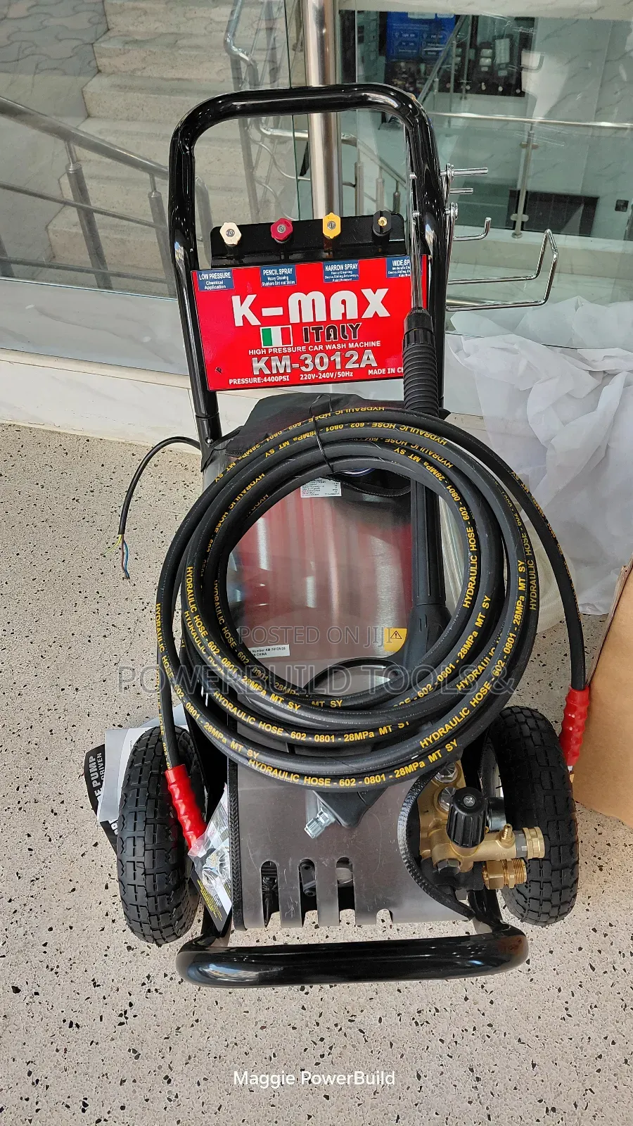 Kmax 4400psi High Pressure Washer With 5hp Motor