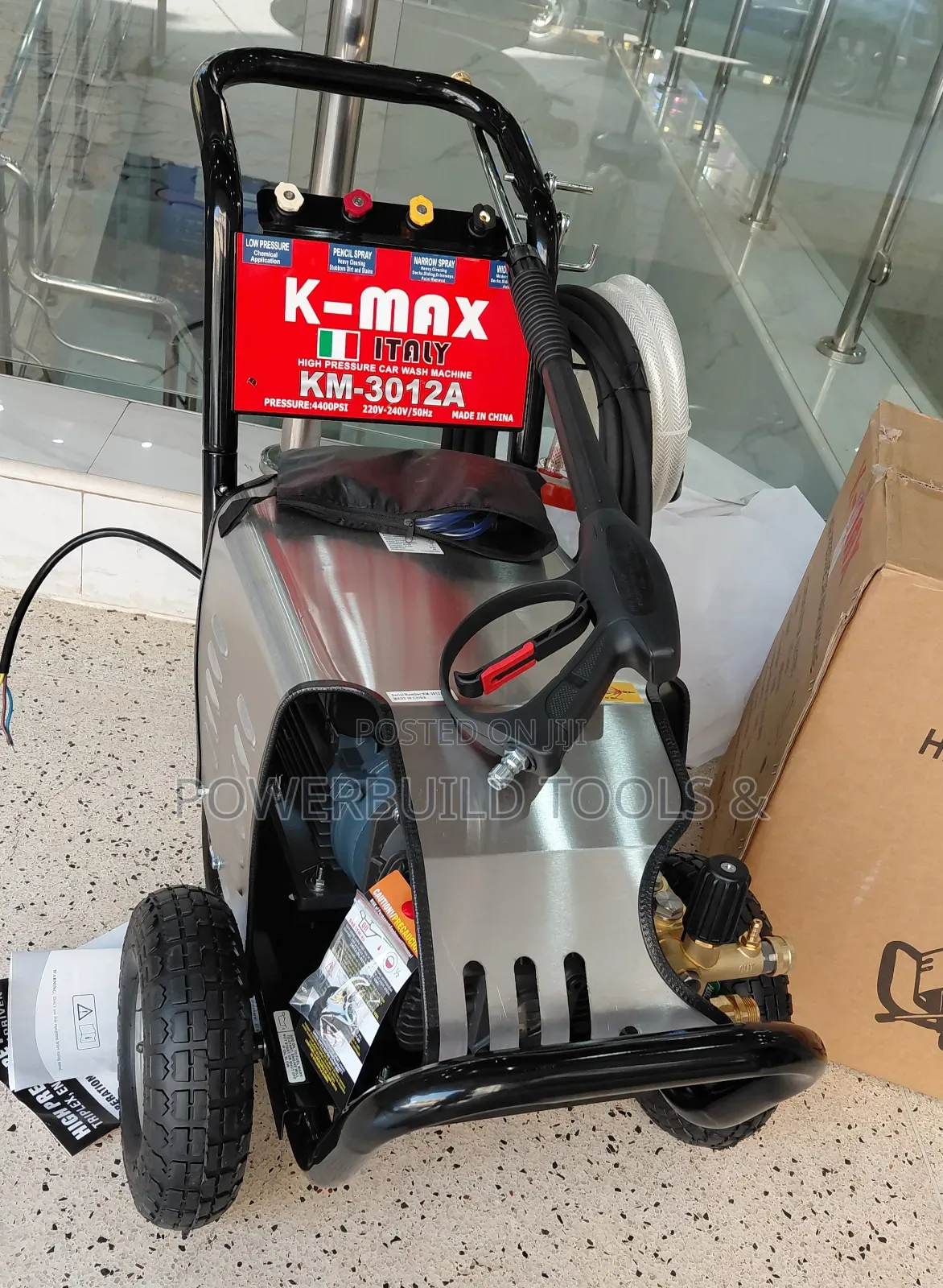 Kmax 4400psi High Pressure Washer With 5hp Motor