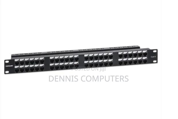 48 Port Cat6 Utp Patch Panel ( Not Branded)
