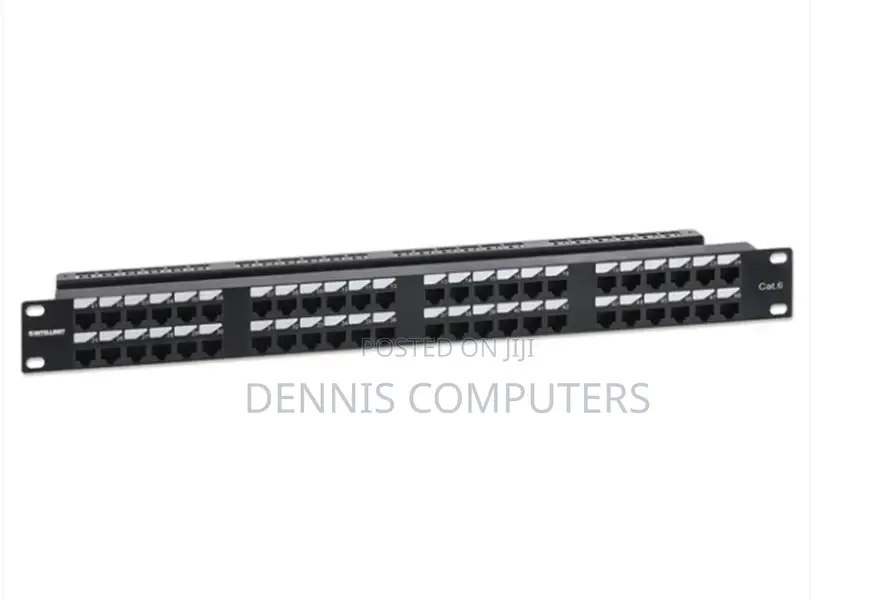 48 Port Cat6 Utp Patch Panel ( Not Branded)