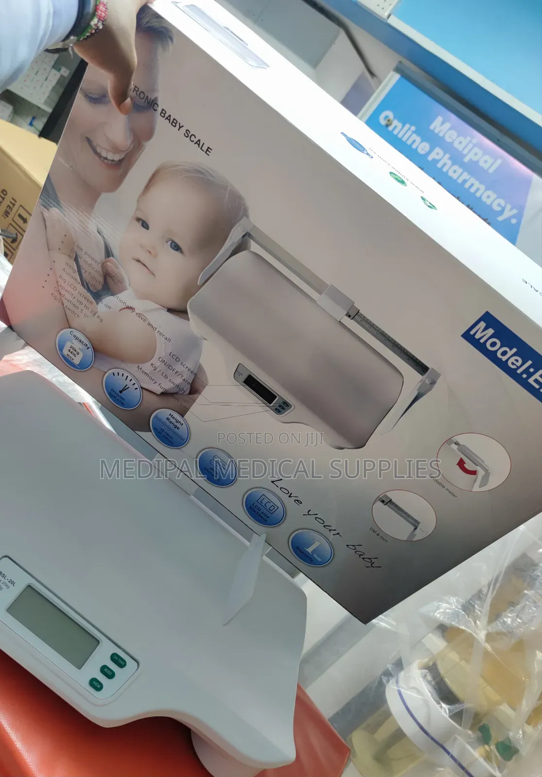 Rechargeable Baby Scale