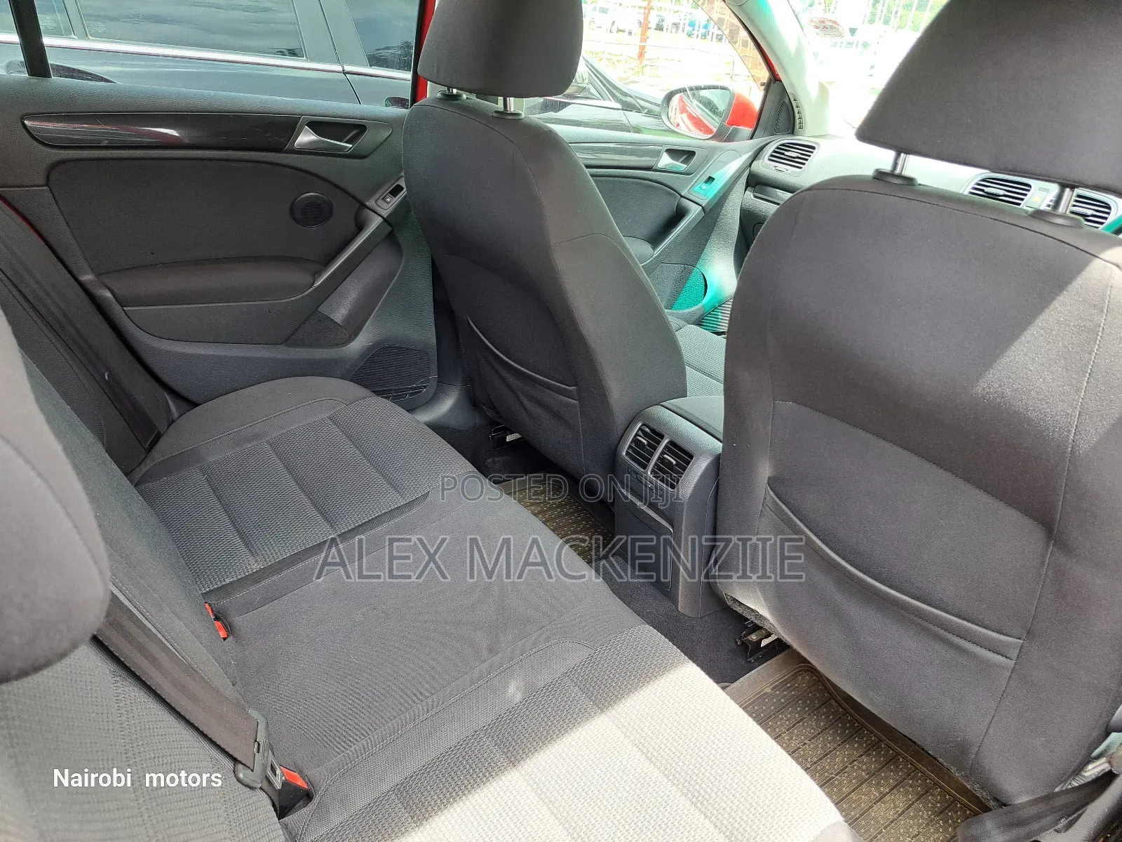 Volkswagen Golf 2012 Red