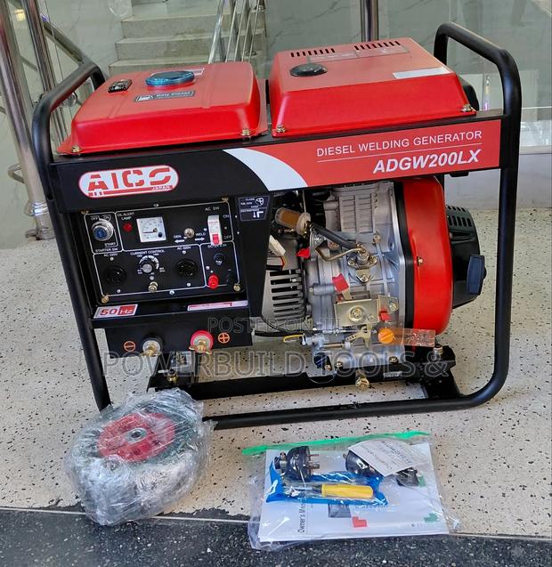 Aico Japan 8kva Diesel Welder Generator Open Type - thumbnail 2