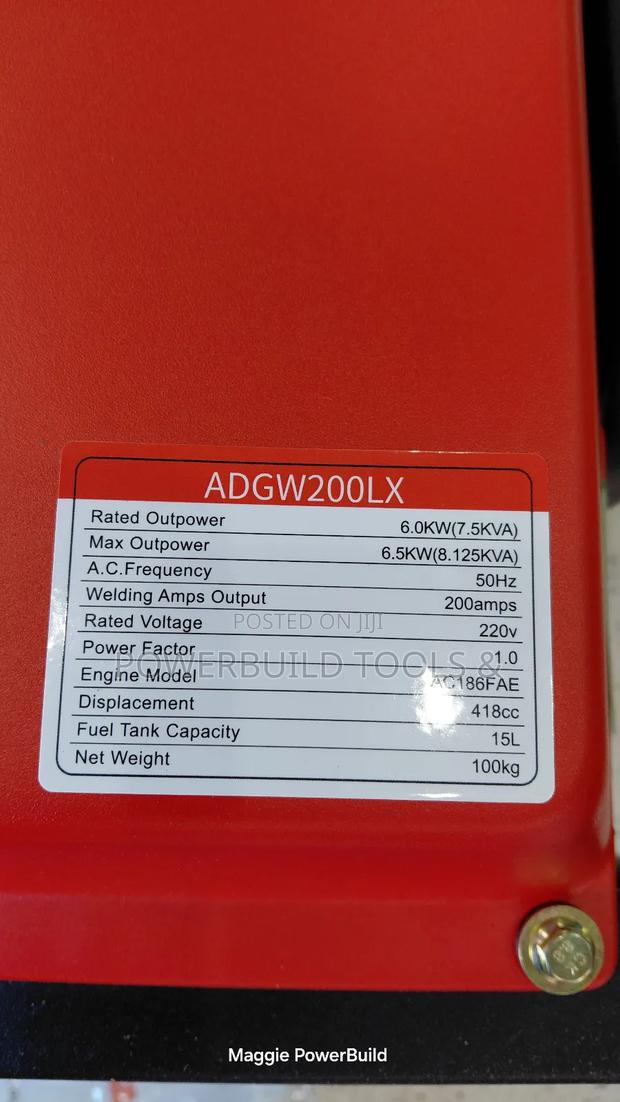 Aico Japan 8kva Diesel Welder Generator Open Type - thumbnail 4