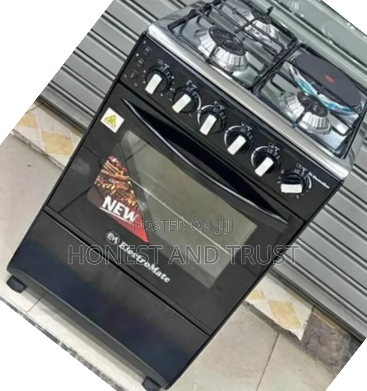Electromate Gas Cooker 3+1