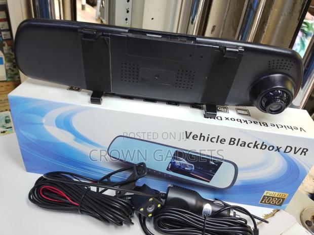 Car DVR Blackbox Mirror Camera With Night Vision - thumbnail 2
