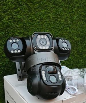 (Three) Solar Powered PTZ Cam - Human Detection, Colored Night Vision - thumbnail 2