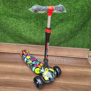 Graffiti -Style Scooter