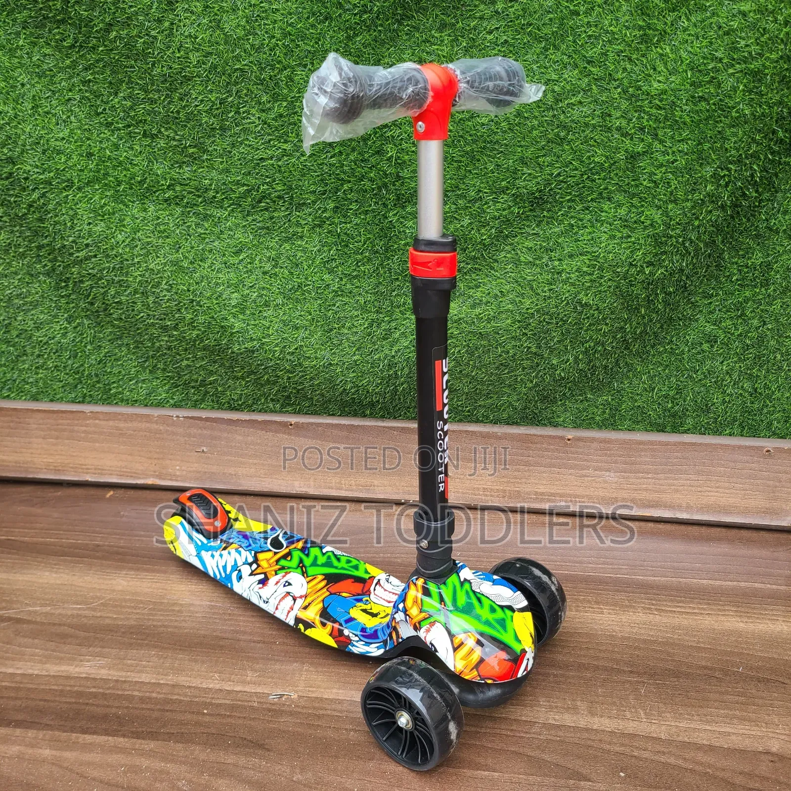 Graffiti -Style Scooter