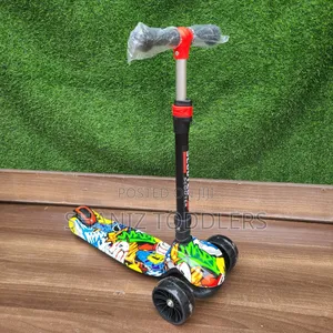 Graffiti -Style Scooter