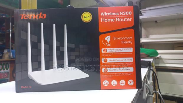 Tenda Router F6 - main view