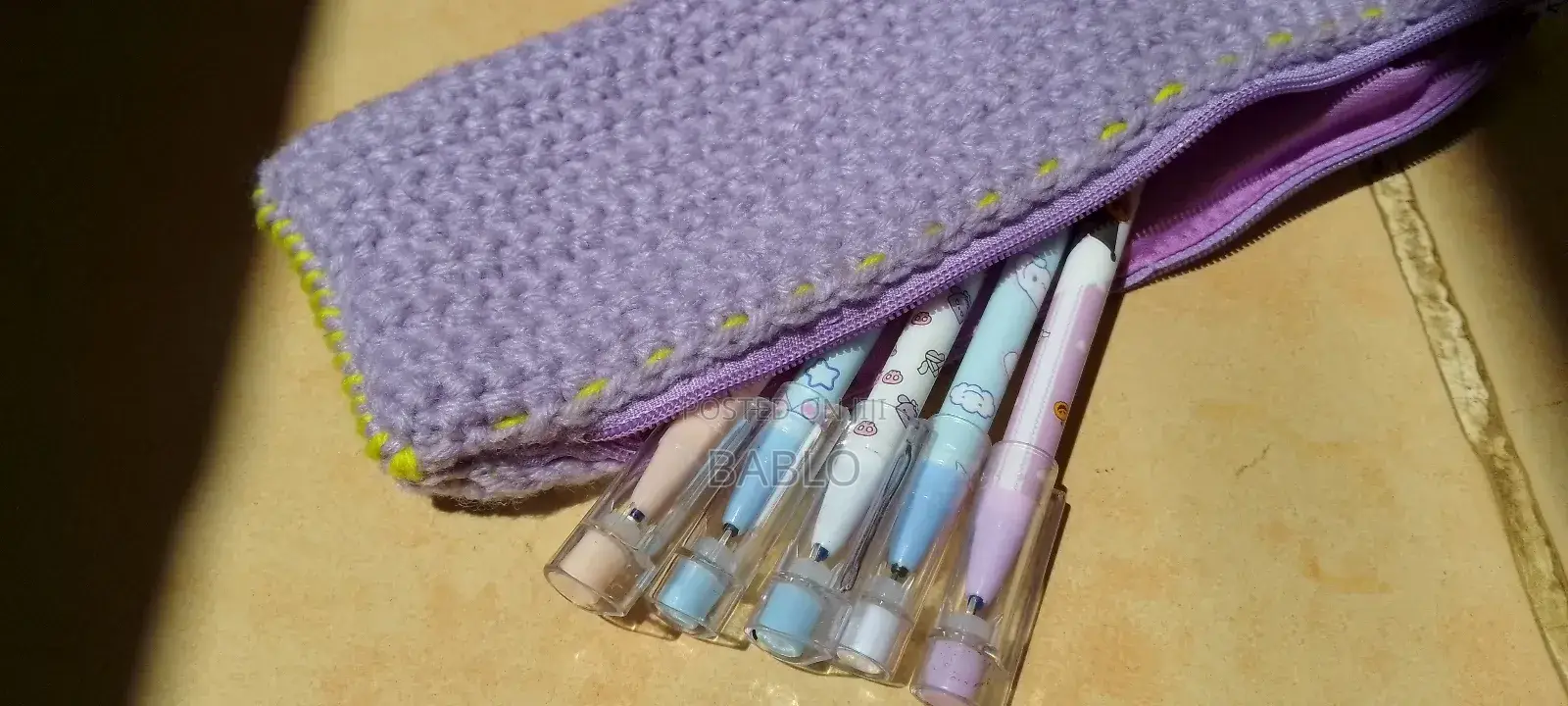 Cute Pencil Pouch | Free Erasable Pen