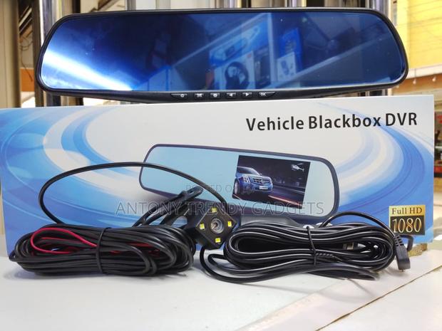 Dual Camera Mirror Dash Cam With Night Vision 1080p - main view