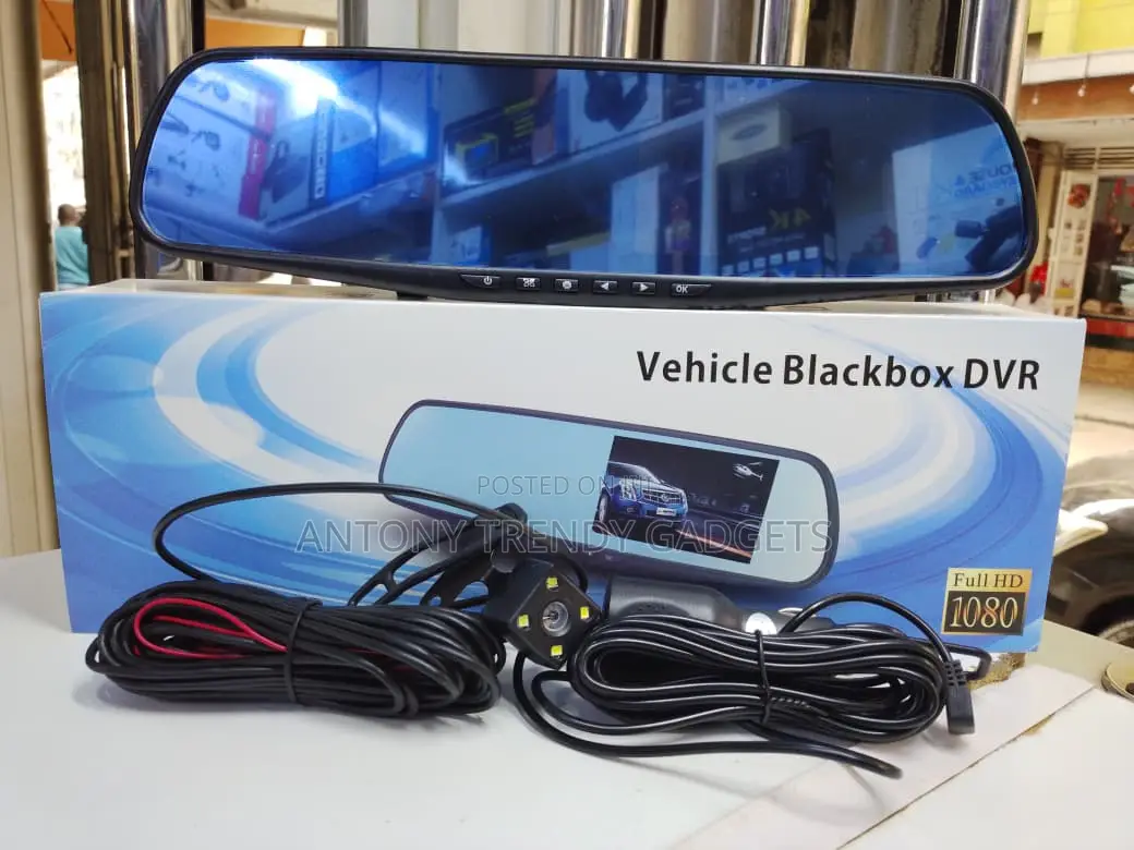 Smart Car Dvr Rearview Mirror Camera With G-sensor