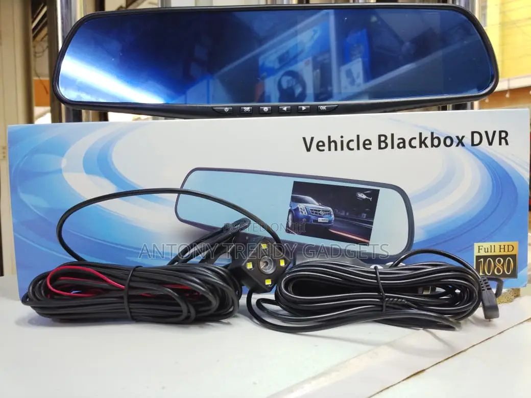 Smart Car Dvr Rearview Mirror Camera With G-sensor