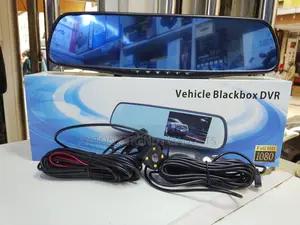 Vehicle Blackbox Dvr Rearview Mirror Dash Camera