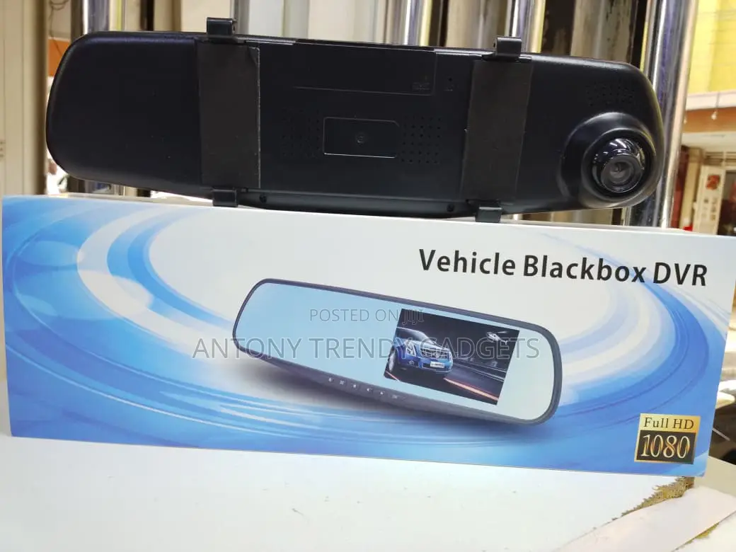 Rearview Mirror Dash Cam Dvr 1080p Dual Camera