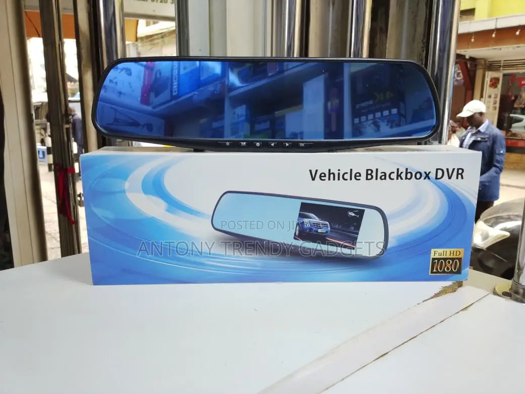 Car Dvr Rearview Mirror Camera With Night Vision