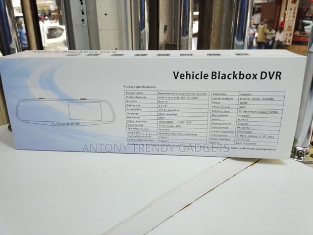 Car Dvr Rearview Mirror Camera With Night Vision - thumbnail 3