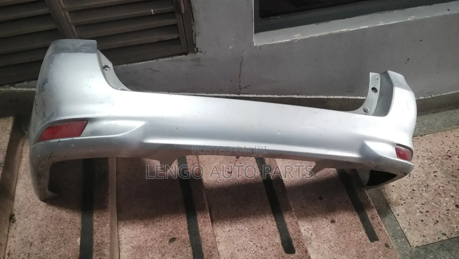 Toyota Fielder 165 Rear Bumper With Reflectors