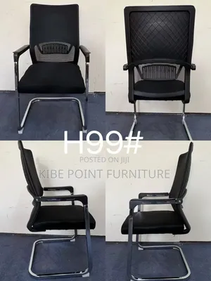 Black Waiting Office Chair Available