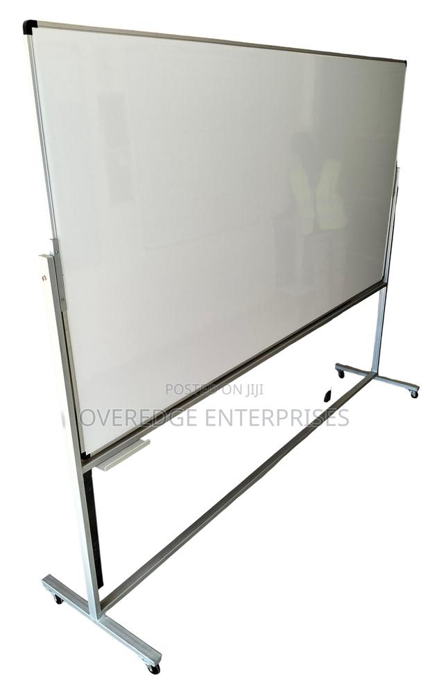 8ft by 4ft Whiteboard on Stand_whiteboard_whiteboard_whiteboard - main view