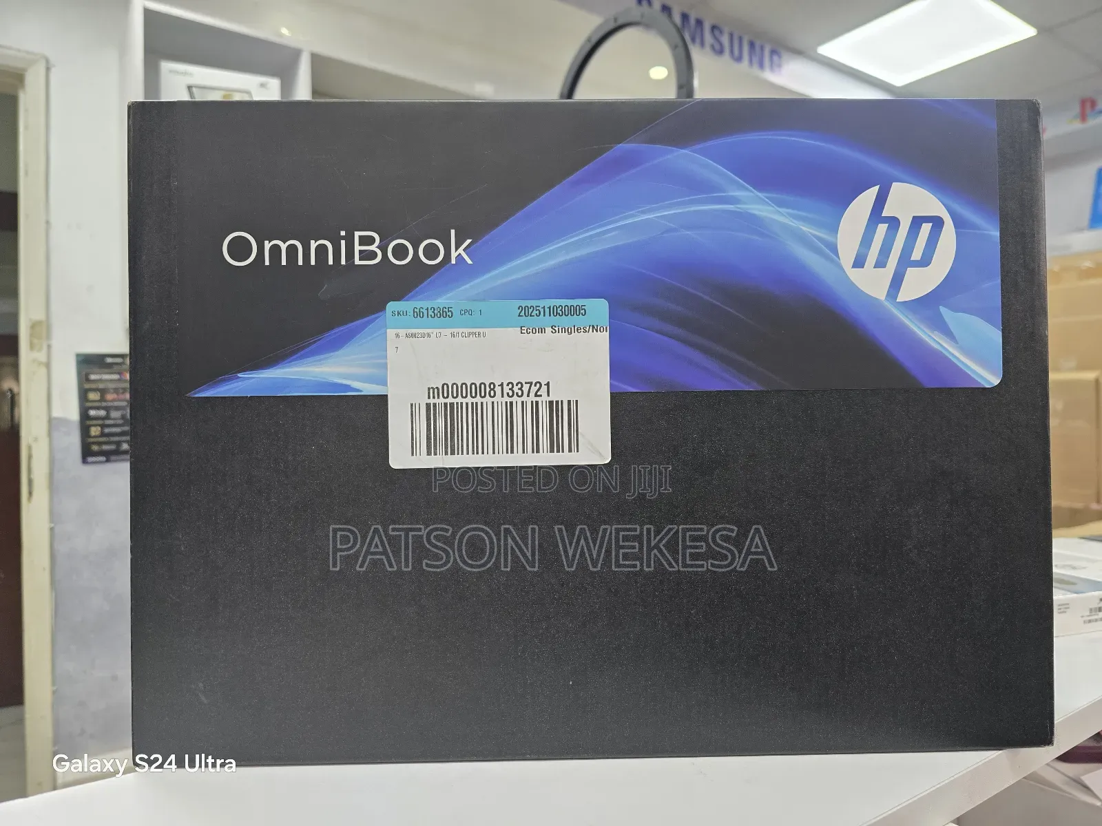 New Laptop HP OmniBook X Flip 14" 16GB Intel Core Ultra 7 SSD 1T