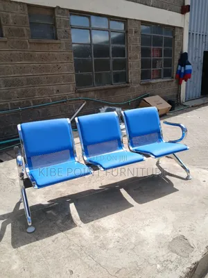 Blue Heavy Duty Waiting Chair Available