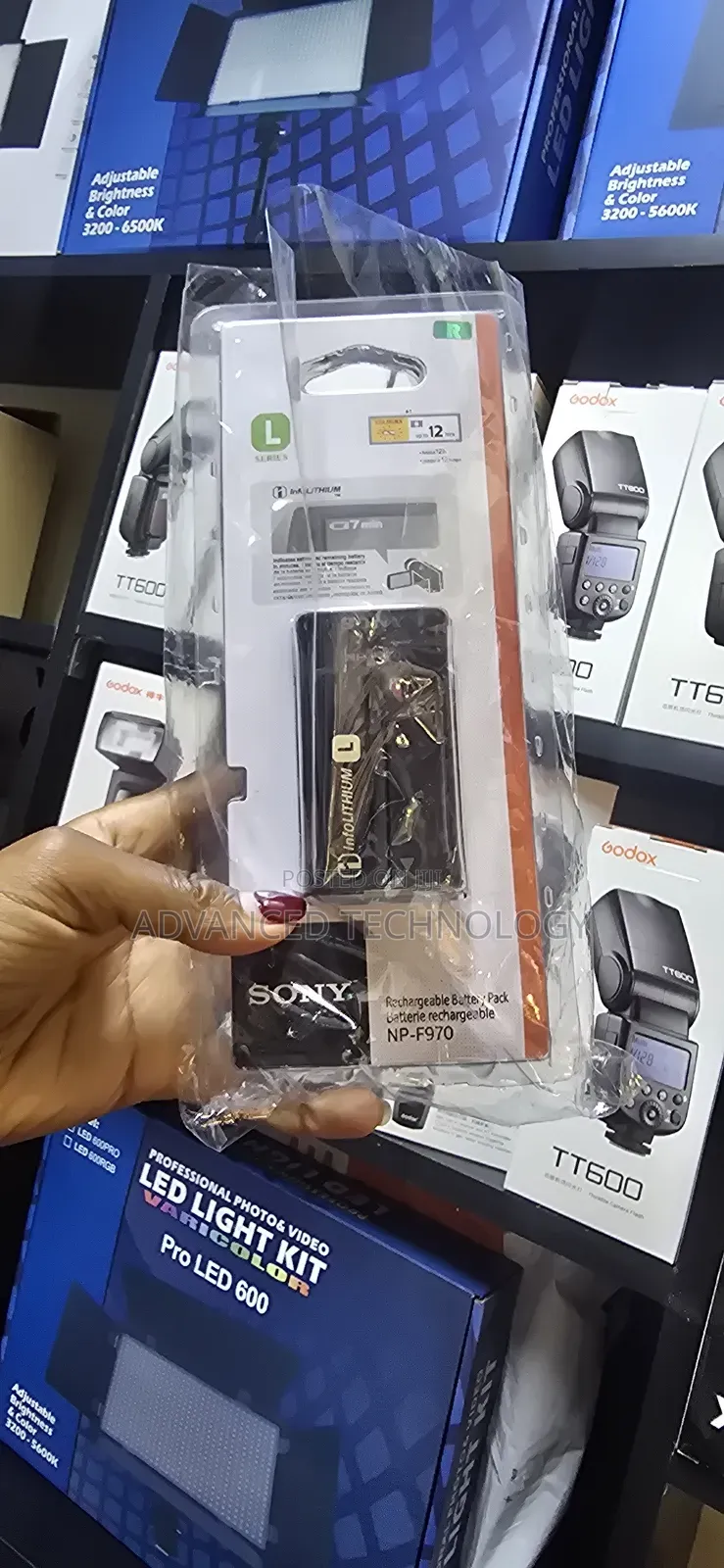 Sony F970 Battery Rechargeable 6600mah