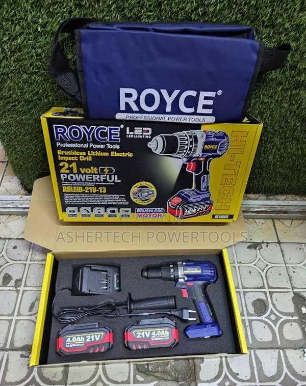 Royce Brushless Cordless Drill 21v - main view
