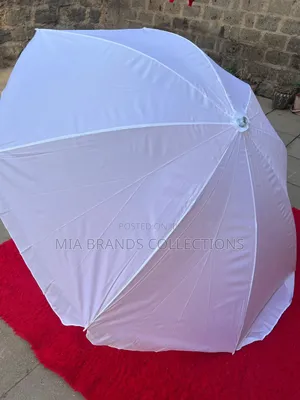 White Parasol Umbrellas