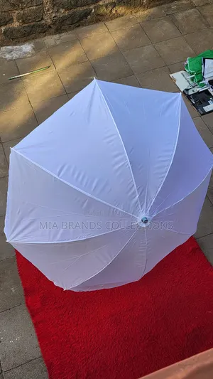 White Parasol Umbrellas