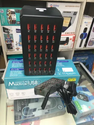 30usb Port Smart Charging Station