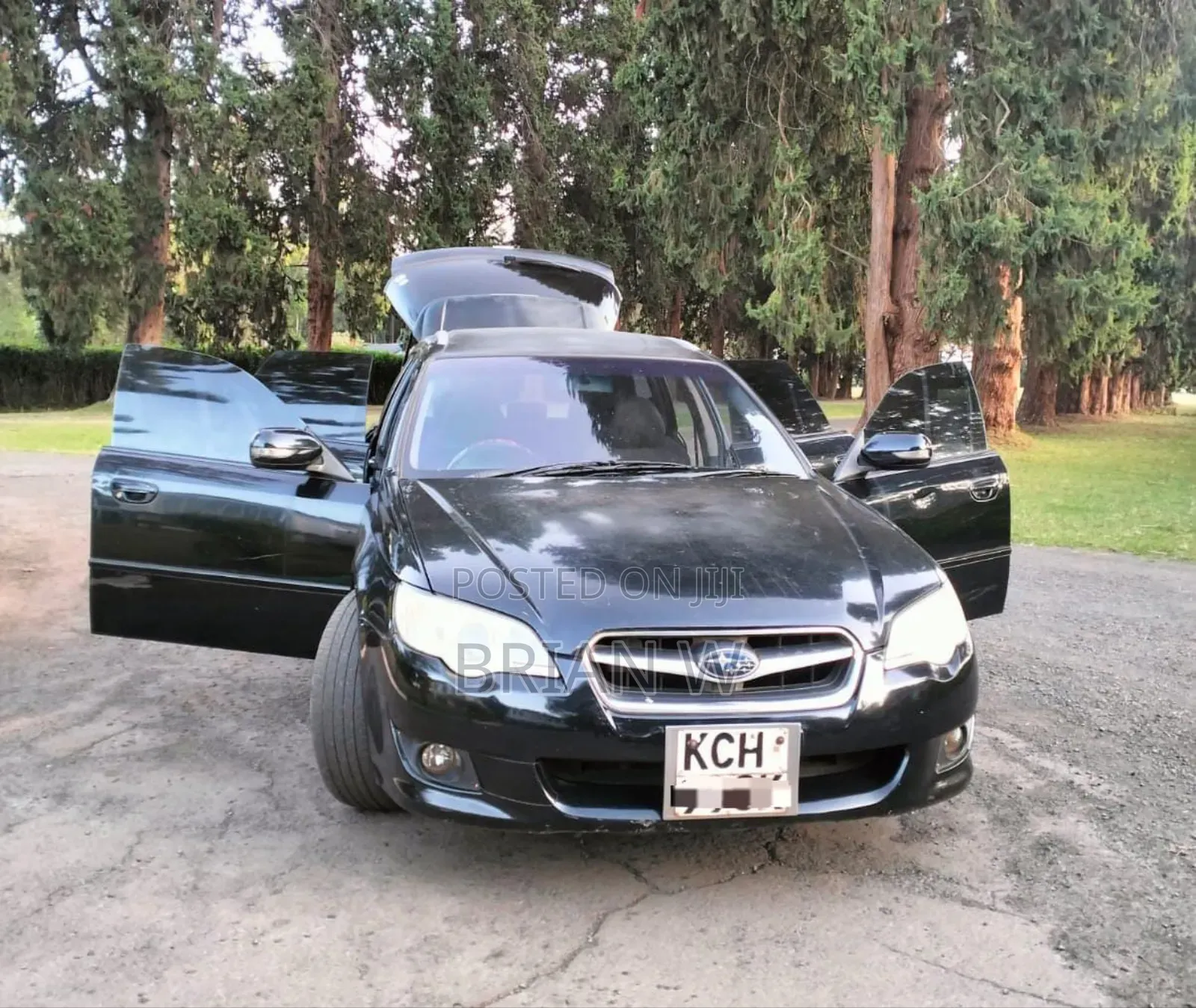 Subaru Legacy 2010 Black