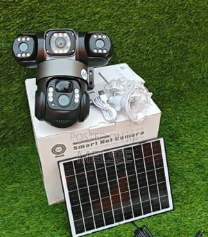 (Three) Solar Powered PTZ Camera - (Pir Human Detection4g Triple - thumbnail 2