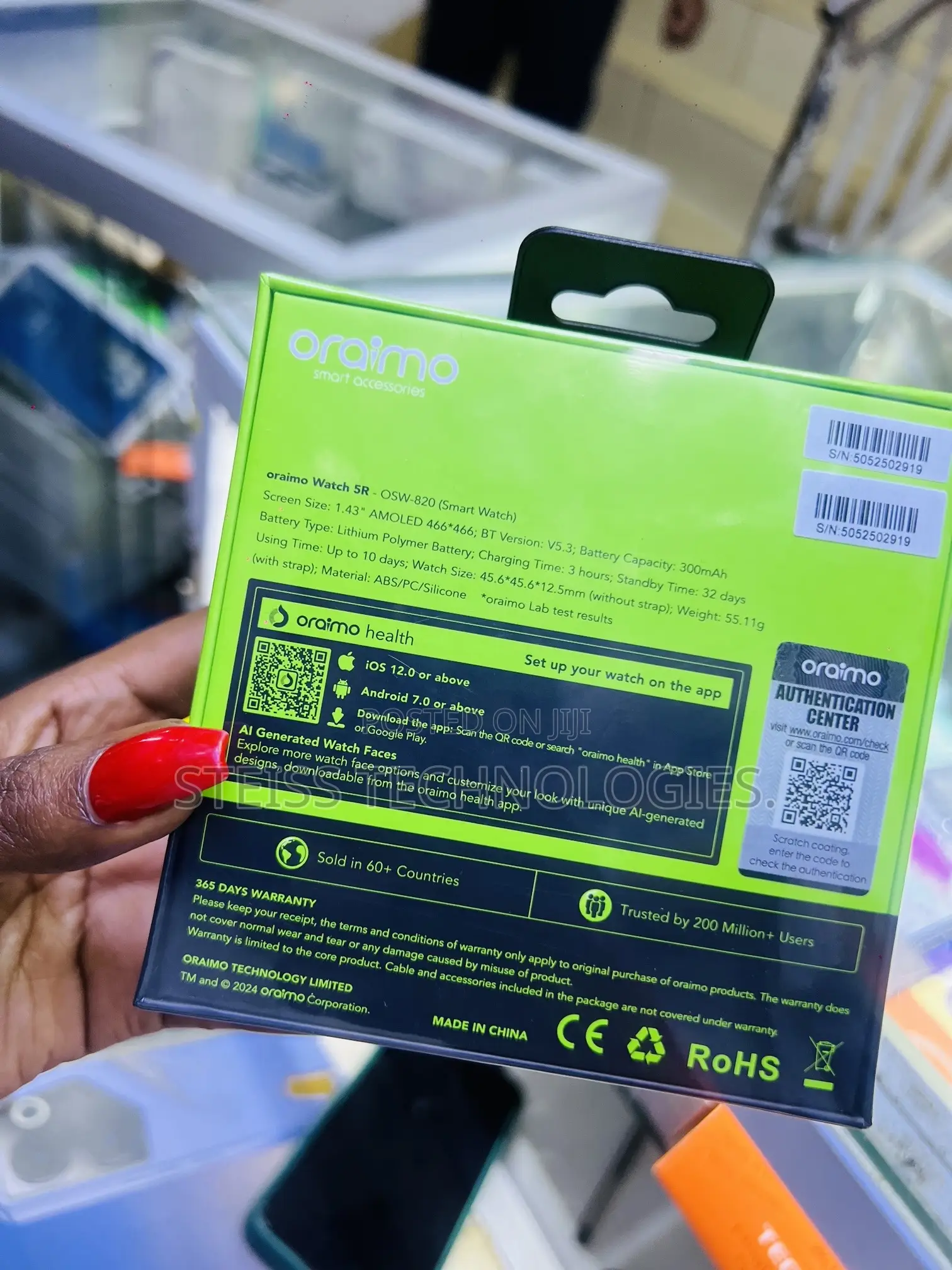 Oraimo Watch 5r