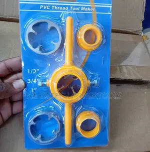 PVC Pipe Thread Maker Tool Kit.