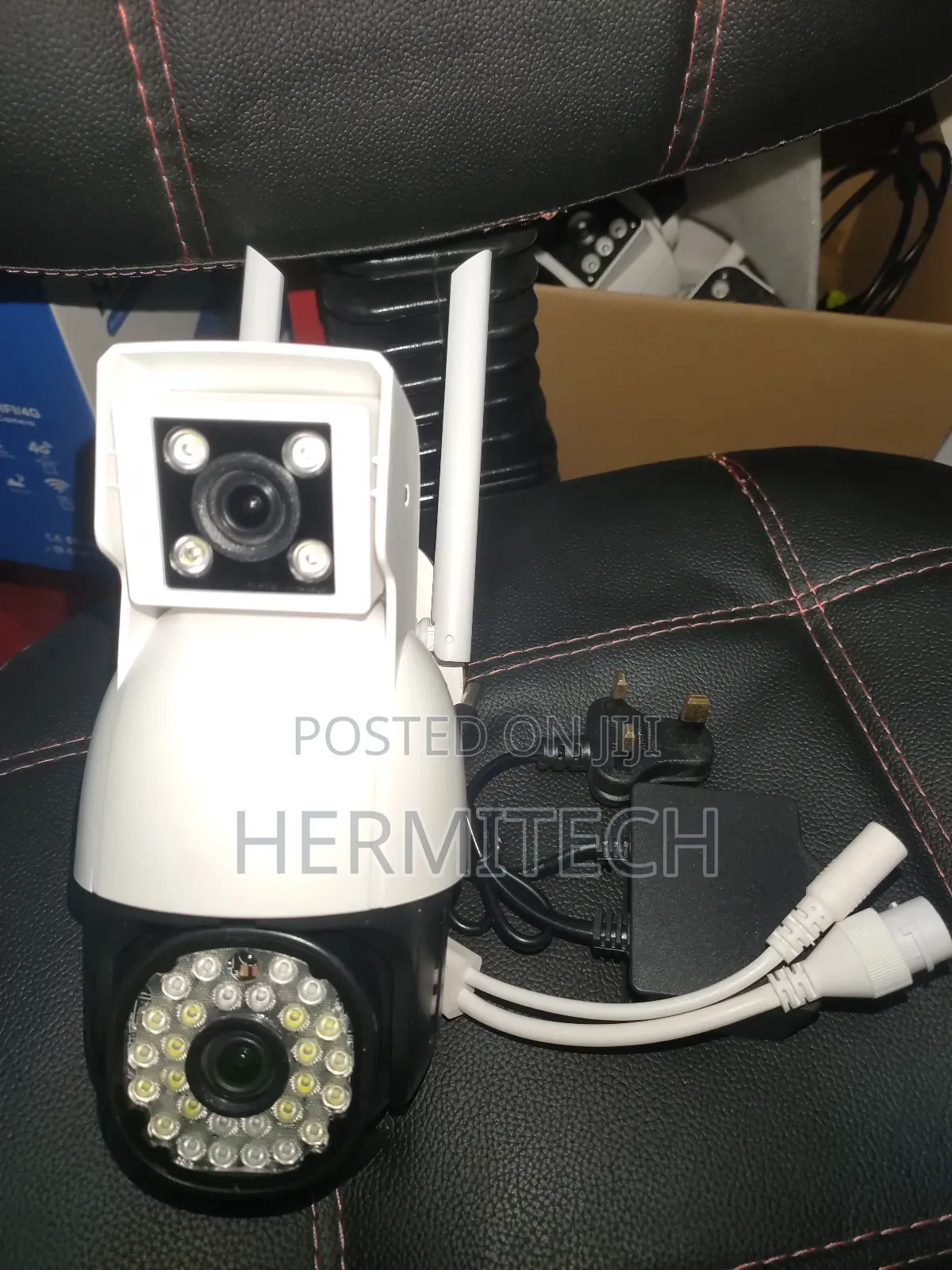 Dual Lens 4g Electric PTZ CCTV Surveillance Cameras