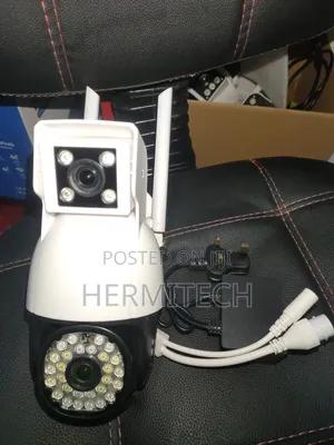 Dual Lens 4g Electric PTZ CCTV Surveillance Cameras