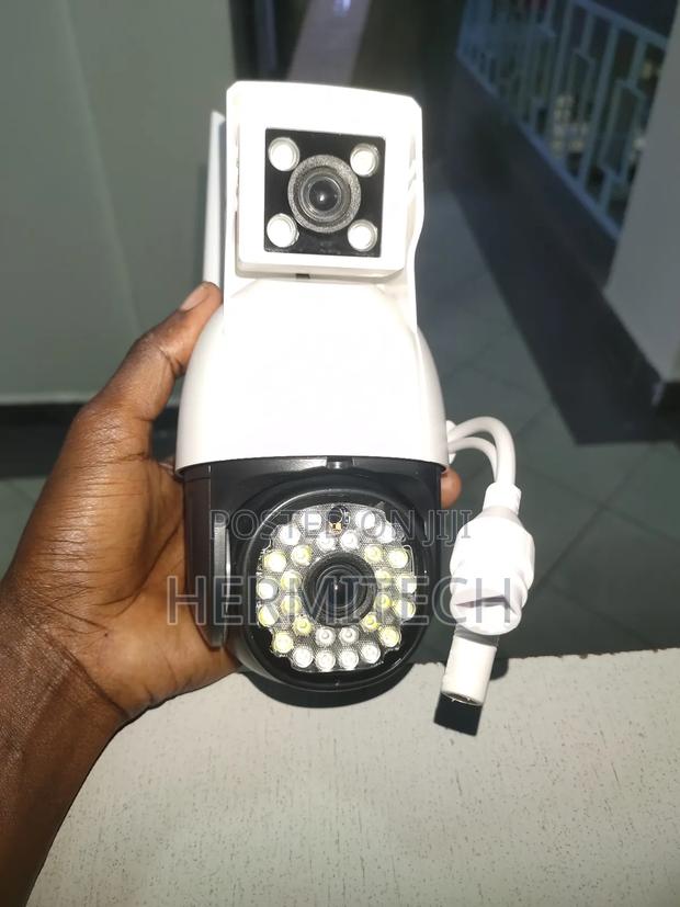 Dual Lens 4g Electric PTZ With Ethernet Port CCTV