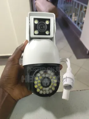 Dual Lens 4g Electric PTZ With Ethernet Port CCTV