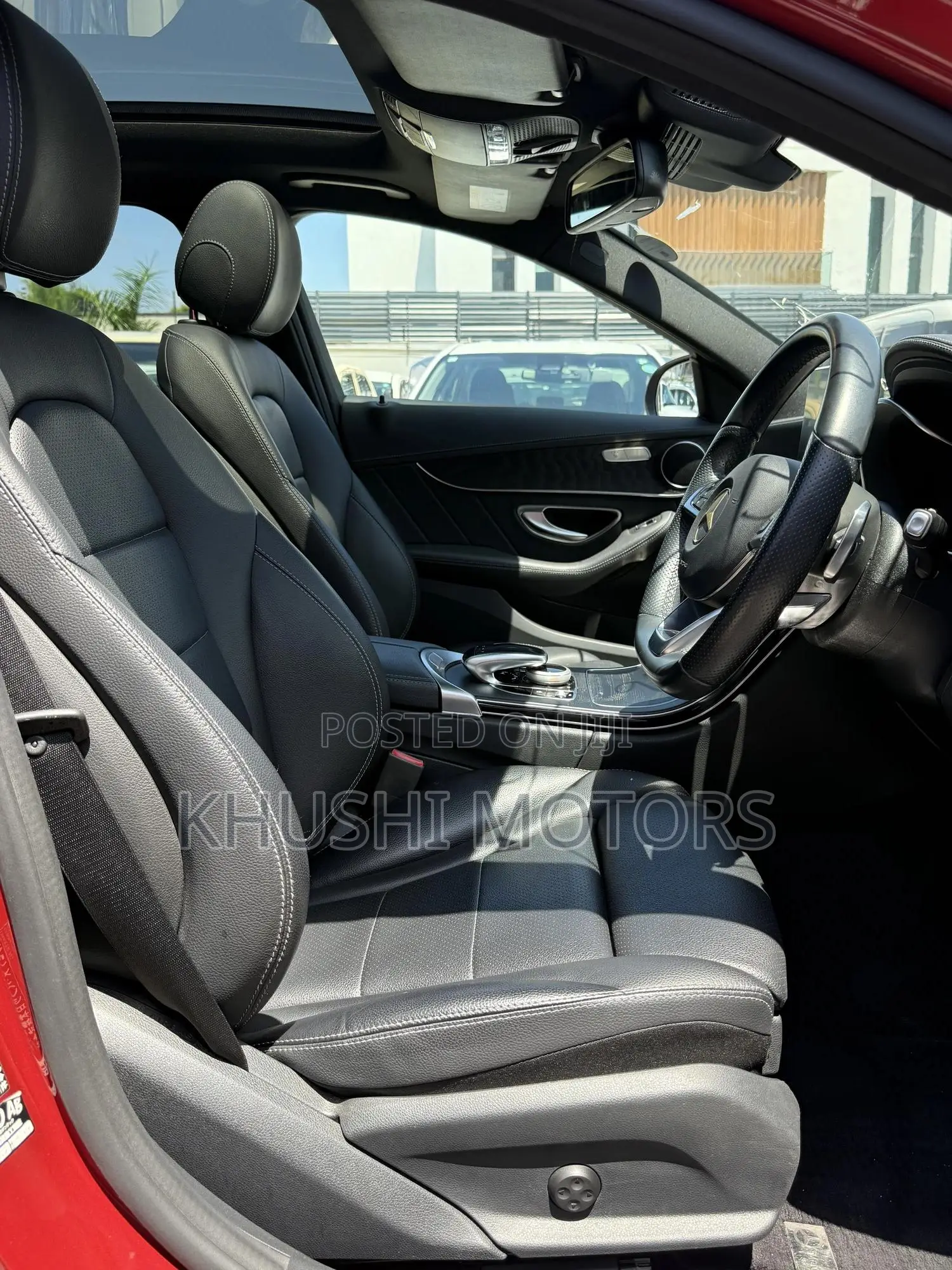 Mercedes-Benz C200 2018 Red