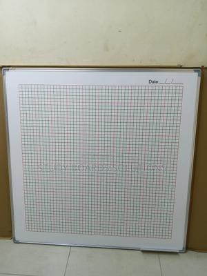 4ftx4ft Magnetic Graphboard With Square Grid Pattern - thumbnail 2