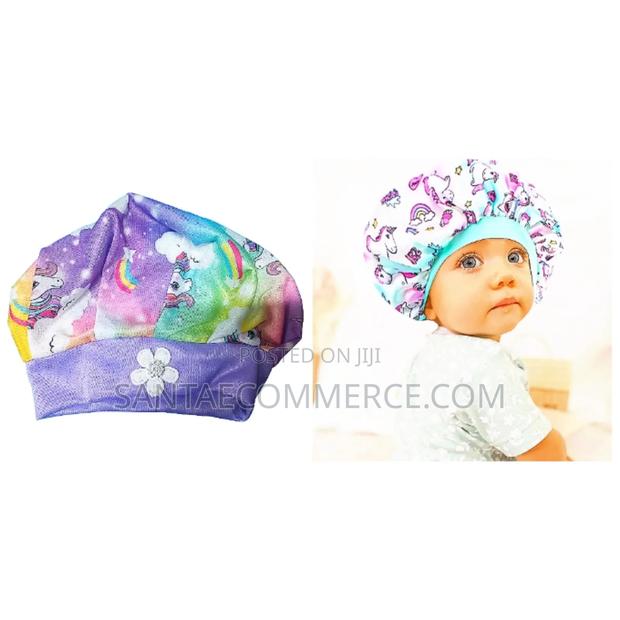Kids Colorful Hair Bonnet Sleeping Cap - main view