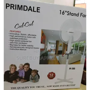 Primdale Pedestal Fan 3-Speed 16"